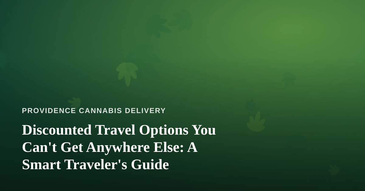 Discounted Travel Options You Can’t Get Anywhere Else: A Smart Traveler’s Guide