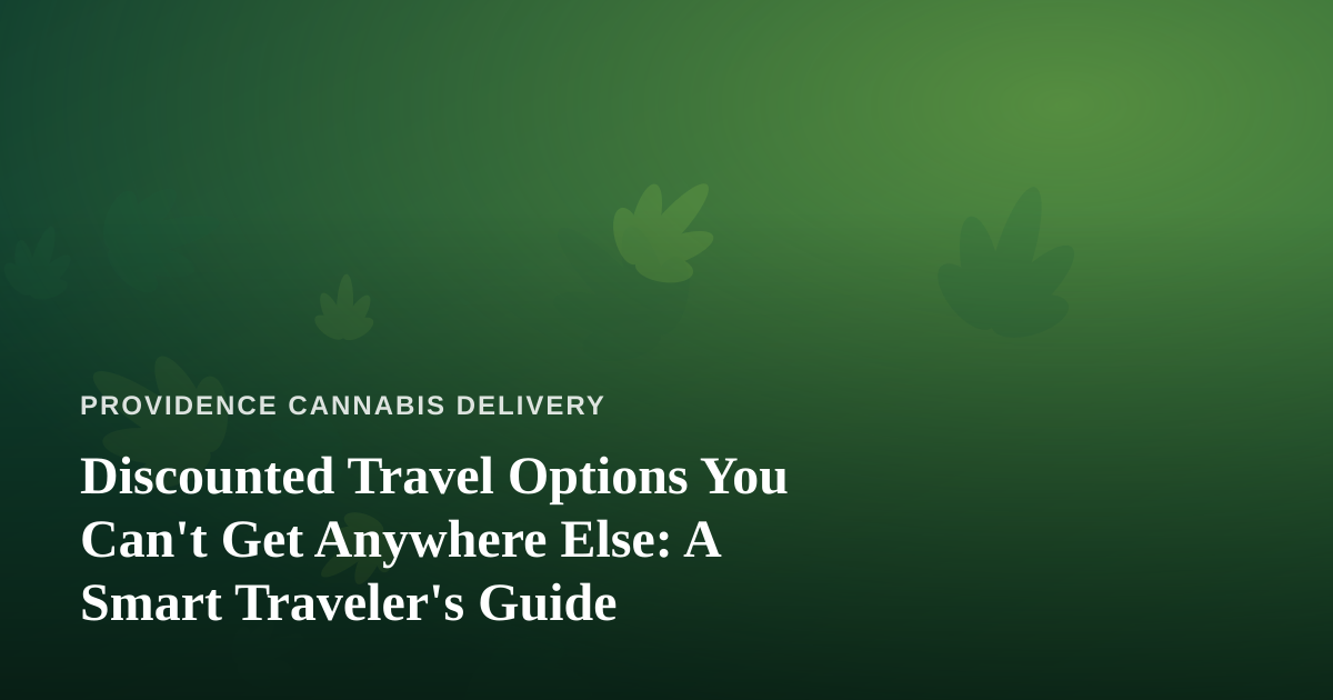 Discounted Travel Options You Can’t Get Anywhere Else: A Smart Traveler’s Guide